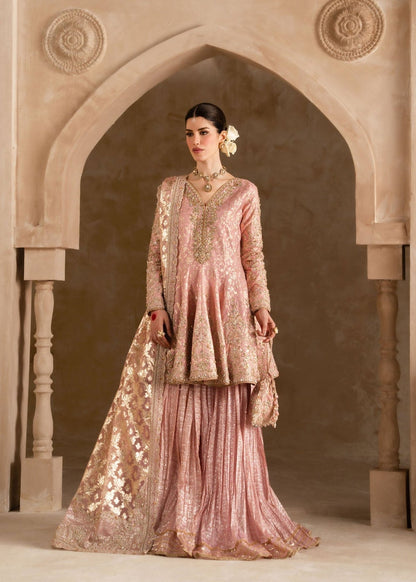 Kanwal Malik | Shehnai Luxury Pret 26 | Ramisa - Formal Dress - available at Maria Faisal in UK and USA.