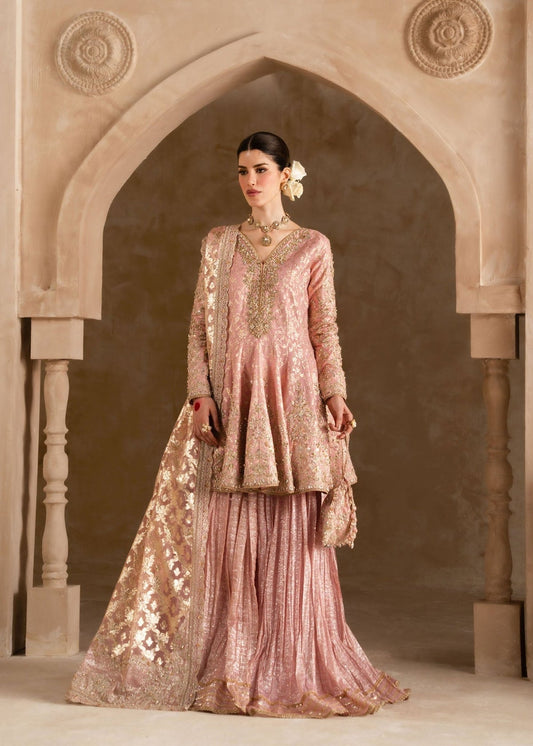Kanwal Malik | Shehnai Luxury Pret 26 | Ramisa - Formal Dress - available at Maria Faisal in UK and USA.