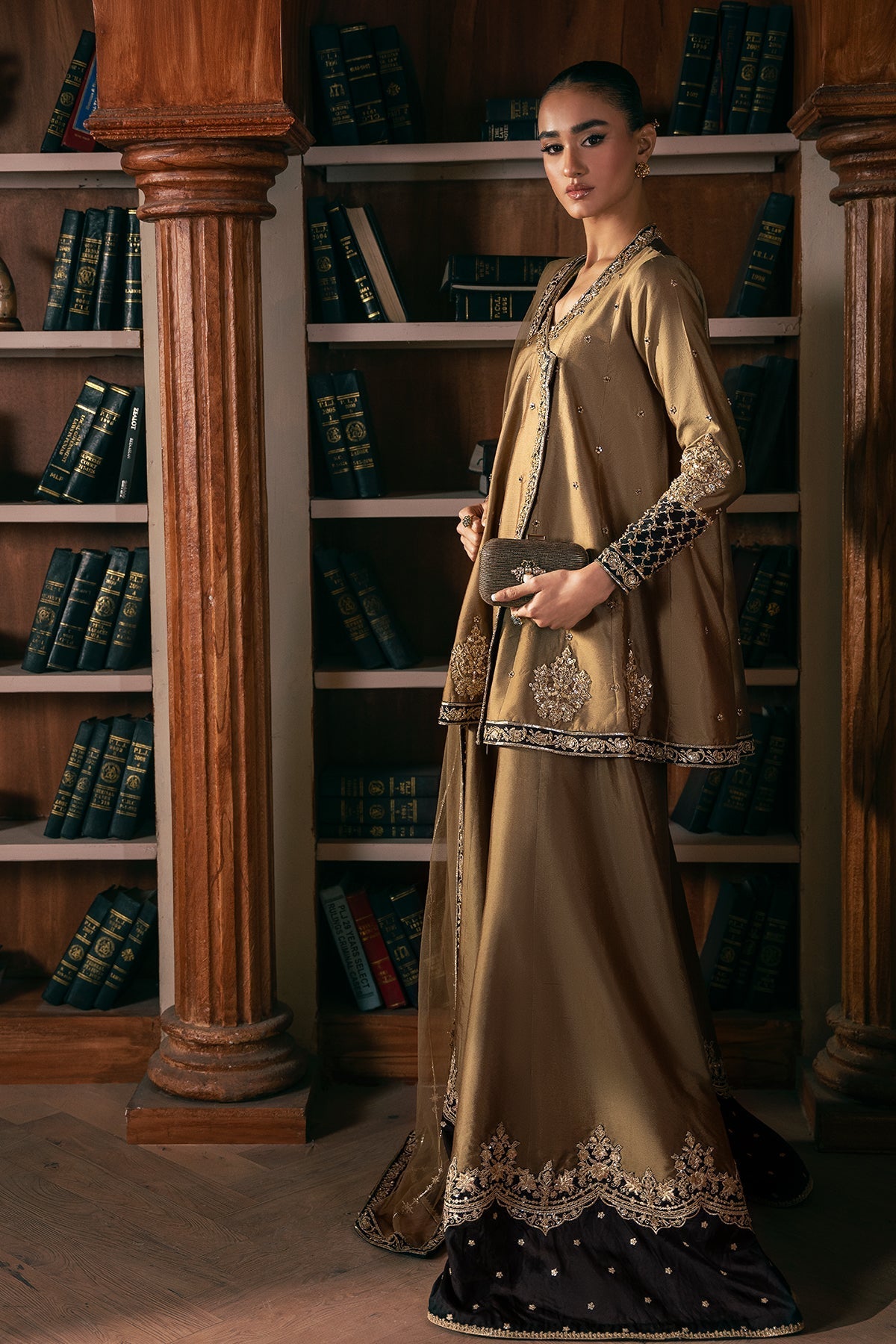 Mina Kashif | Emilie Formals | Noelle - Formal Dress - available at Maria Faisal in UK and USA.