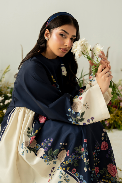 Zarposh | Folds SS 26 | SEREN - Casual Dress - available at Maria Faisal in UK and USA.