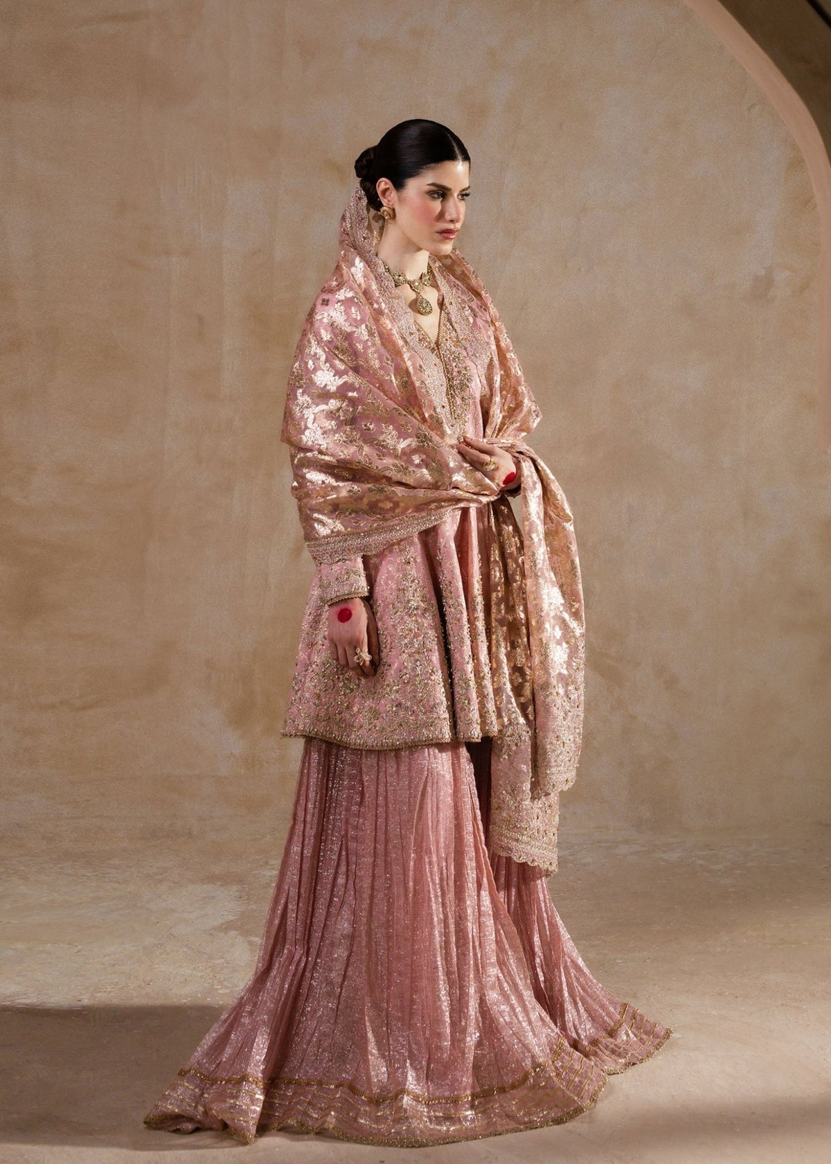 Kanwal Malik | Shehnai Luxury Pret 26 | Ramisa - Formal Dress - available at Maria Faisal in UK and USA.