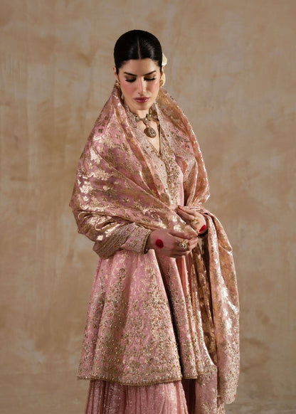 Kanwal Malik | Shehnai Luxury Pret 26 | Ramisa - Formal Dress - available at Maria Faisal in UK and USA.