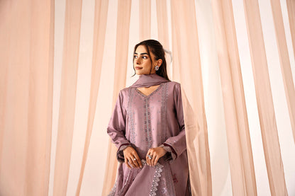 Florent | Festive Lawn 24 | FLF - 7 - Designer Dress with Intricate embroidery and embellishments. Shop elegent wedding dress at Maria Faisal.