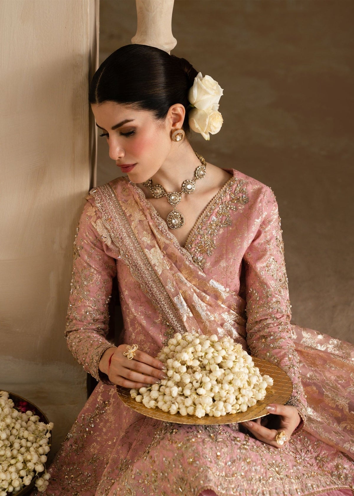 Kanwal Malik | Shehnai Luxury Pret 26 | Ramisa - Formal Dress - available at Maria Faisal in UK and USA.