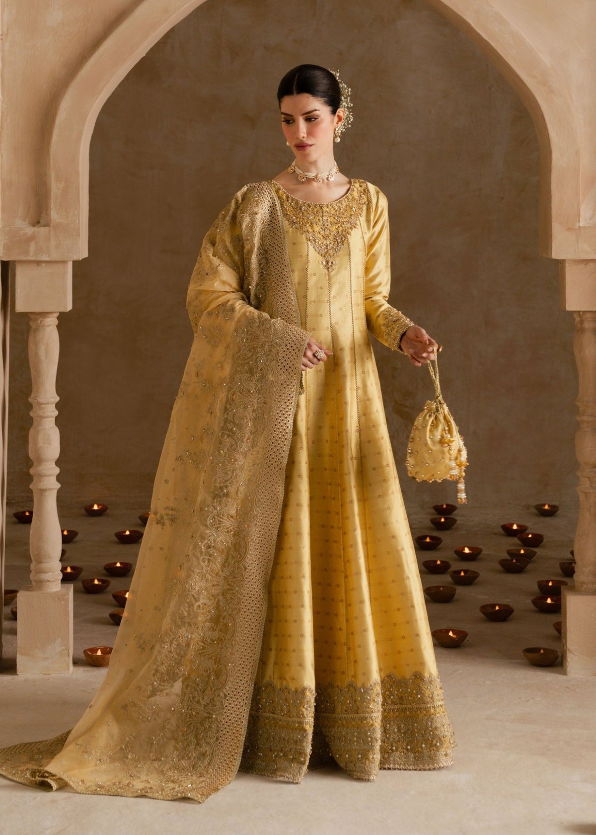 Kanwal Malik | Shehnai Luxury Pret 26 | Roohi - Formal Dress - available at Maria Faisal in UK and USA.