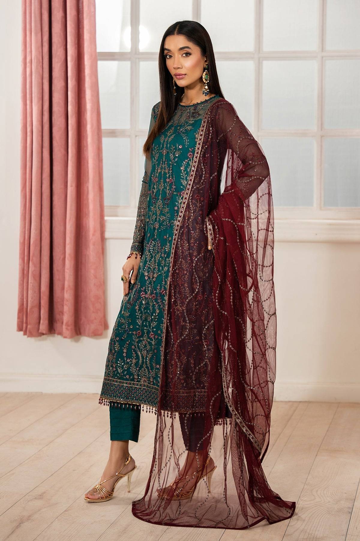 Zarif | Heer Formals | Z-06 NUHA by Maria Faisal - Registered Vendor of : Zarif - type : Ladies Clothes - 100% original wedding dresses