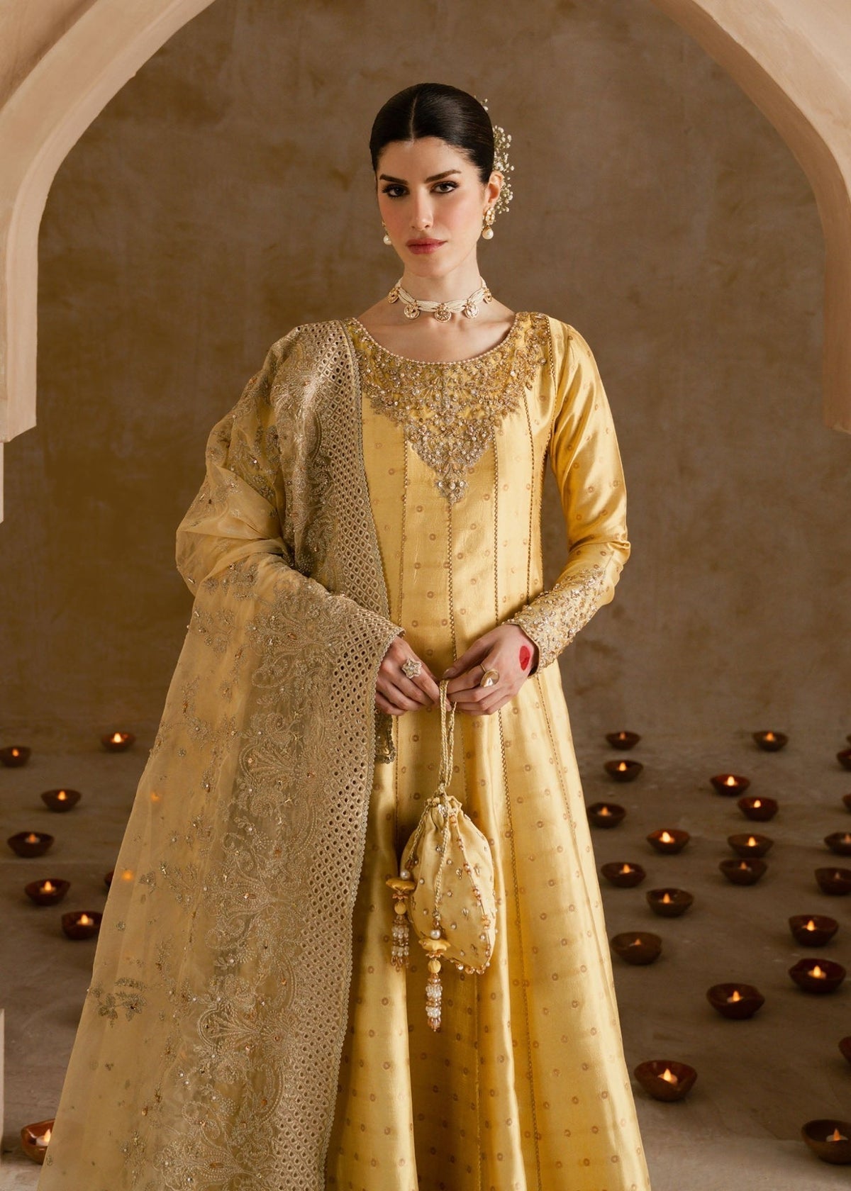 Kanwal Malik | Shehnai Luxury Pret 26 | Roohi - Formal Dress - available at Maria Faisal in UK and USA.