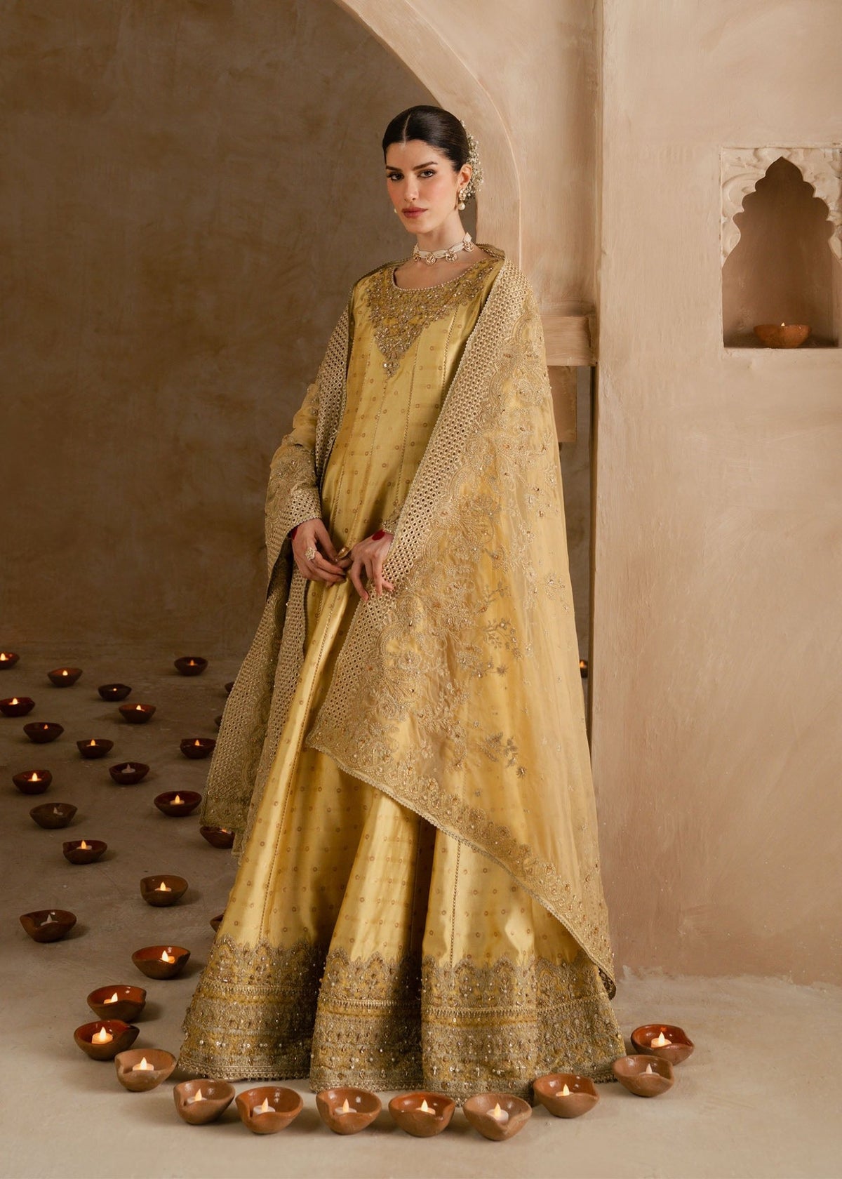 Kanwal Malik | Shehnai Luxury Pret 26 | Roohi - Formal Dress - available at Maria Faisal in UK and USA.