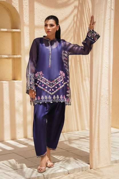 Sania Maskatiya | Eid ul Adha Edit | Veera (B) - Luxury Dress - available at Maria Faisal in UK and USA.