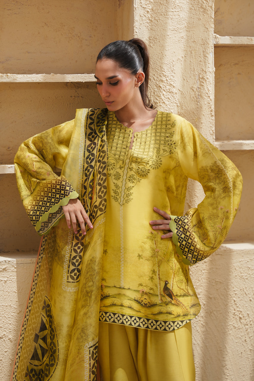 Sania Maskatiya | Eid ul Adha Edit | Sena - Luxury Dress - available at Maria Faisal in UK and USA.