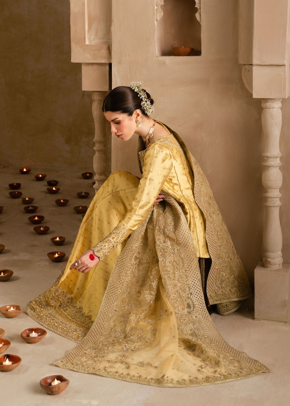 Kanwal Malik | Shehnai Luxury Pret 26 | Roohi - Formal Dress - available at Maria Faisal in UK and USA.
