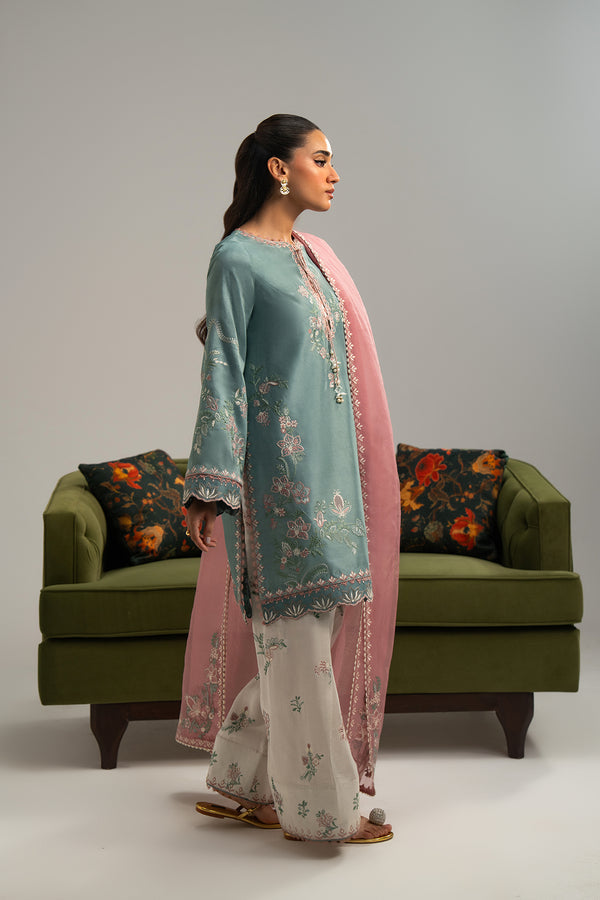 Nyra | Luxe Line Pret | Lustra - Formal Dress - available at Maria Faisal in UK and USA.