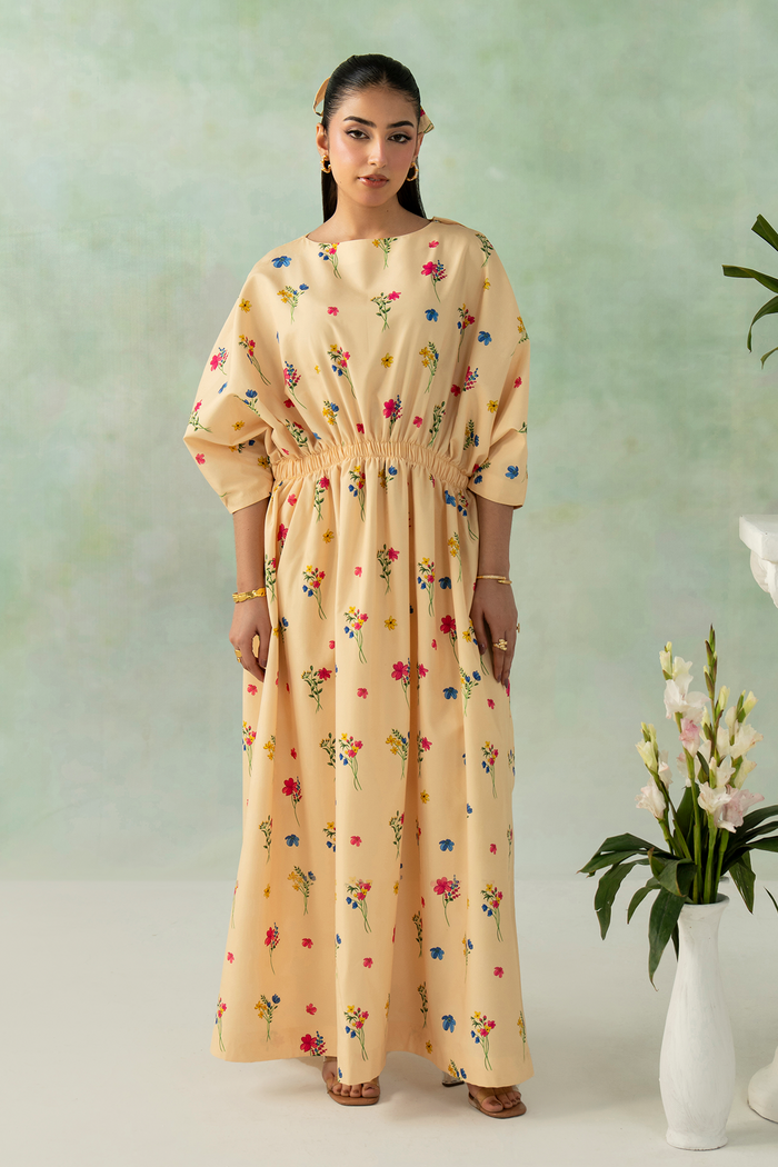 Zarposh | Folds SS 26 | PETRA - Casual Dress - available at Maria Faisal in UK and USA.