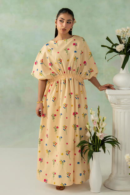 Zarposh | Folds SS 26 | PETRA - Casual Dress - available at Maria Faisal in UK and USA.