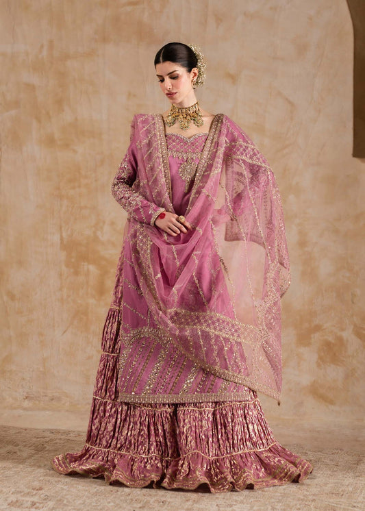 Kanwal Malik | Shehnai Luxury Pret 26 |Saliha - Formal Dress - available at Maria Faisal in UK and USA.