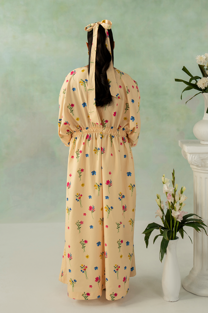 Zarposh | Folds SS 26 | PETRA - Casual Dress - available at Maria Faisal in UK and USA.