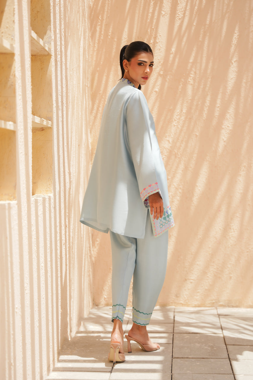 Sania Maskatiya | Eid ul Adha Edit | Kami (B) - Luxury Dress - available at Maria Faisal in UK and USA.