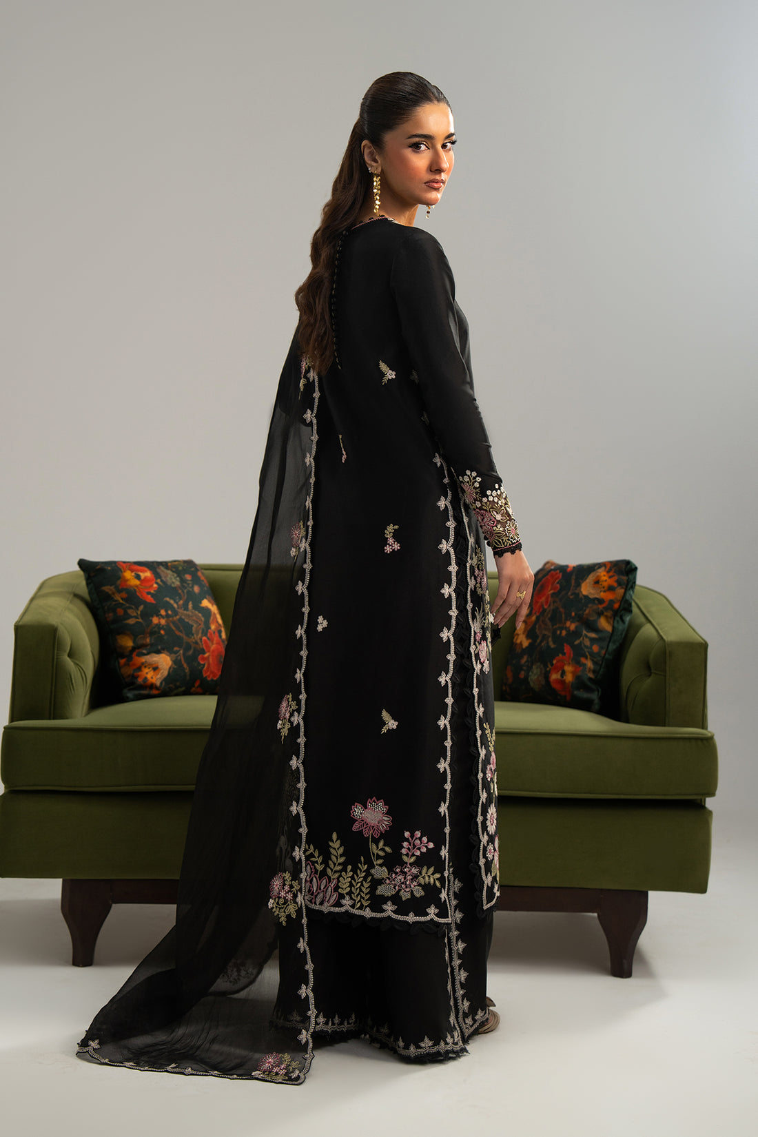 Nyra | Luxe Line Pret | Zyna - Formal Dress - available at Maria Faisal in UK and USA.
