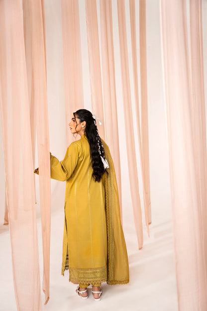 Florent | Festive Lawn 24 | FLF - 6A - Designer Dress with Intricate embroidery and embellishments. Shop elegent wedding dress at Maria Faisal.