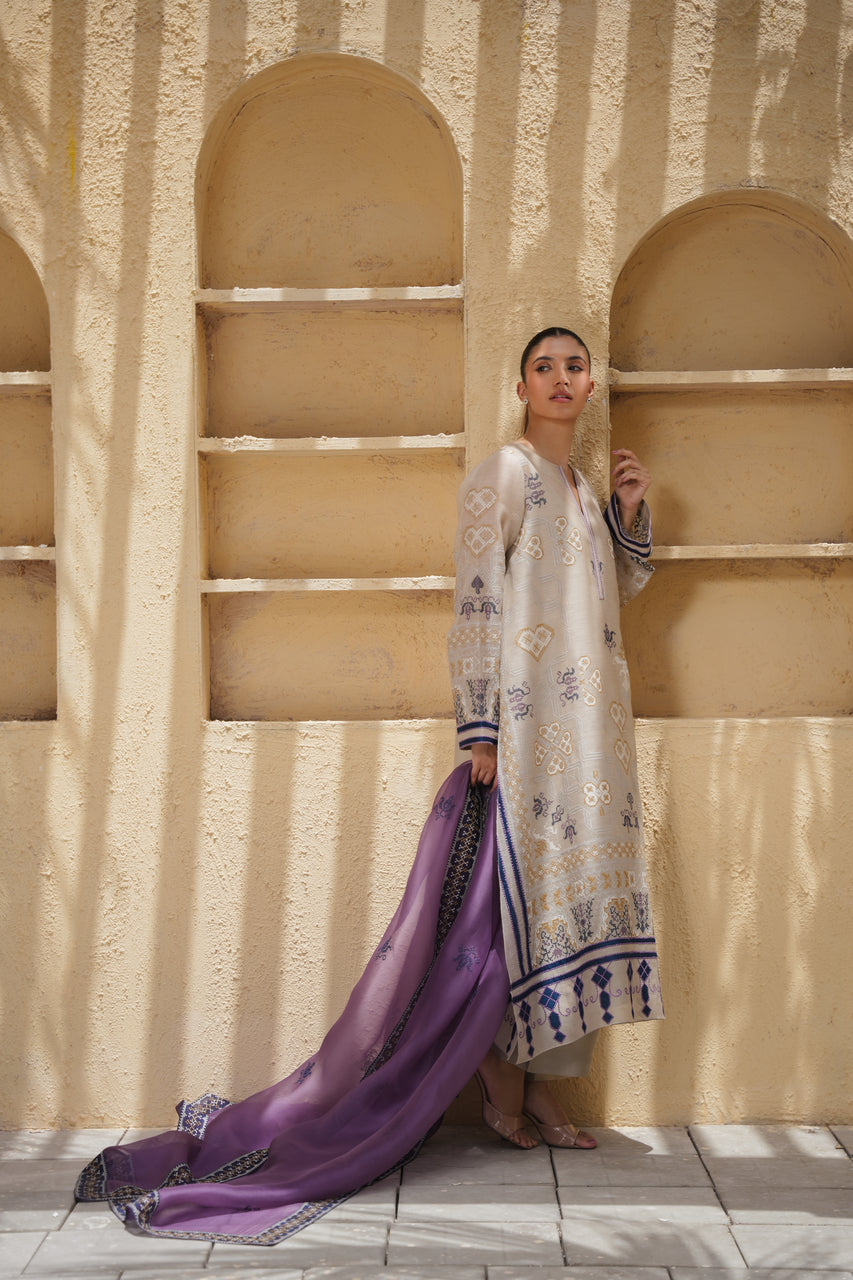 Sania Maskatiya | Eid ul Adha Edit | Naia - Luxury Dress - available at Maria Faisal in UK and USA.