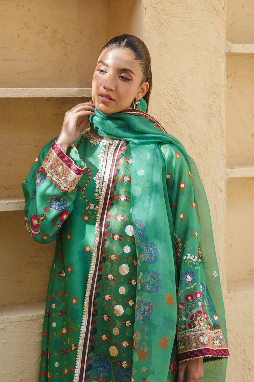 Sania Maskatiya | Eid ul Adha Edit | Enya (B) - Luxury Dress - available at Maria Faisal in UK and USA.