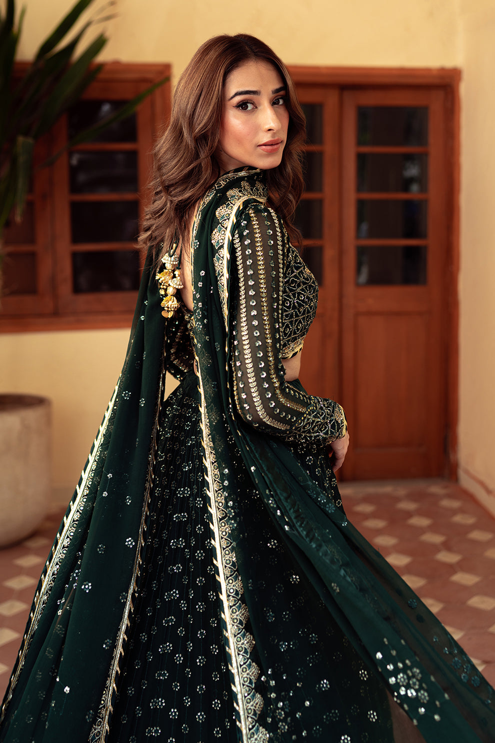Neeshay | Dastaan Luxury Chiffon | Sheesh - Wedding Dress - Maria Faisal