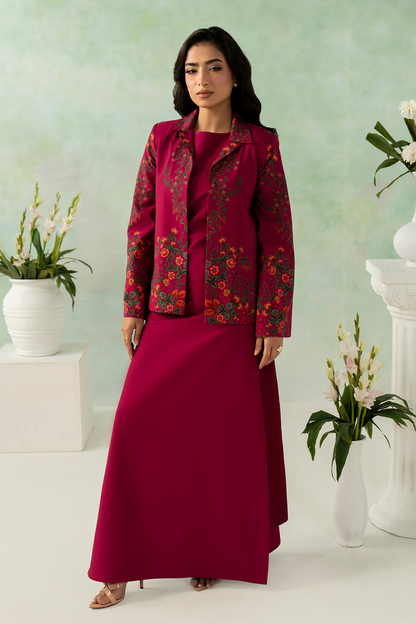 Zarposh | Folds SS 26 | ROUX - Casual Dress - available at Maria Faisal in UK and USA.