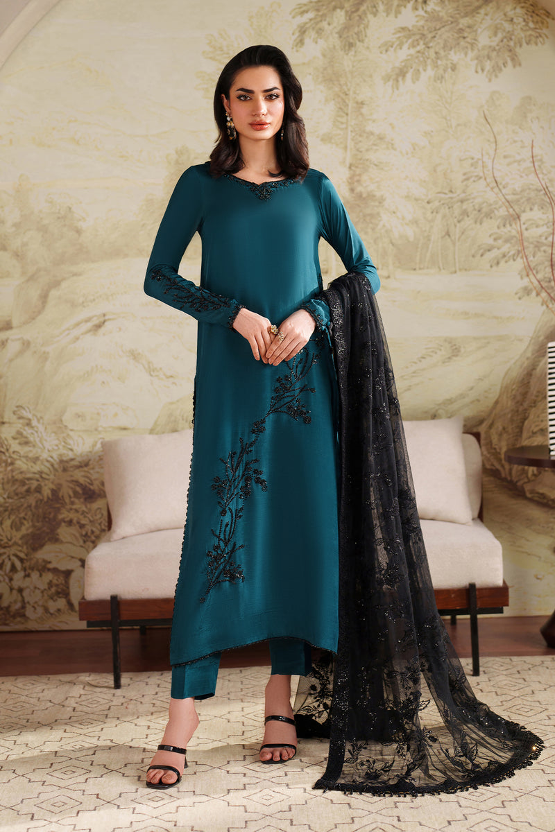 Zarif | Saheera Luxe 25 | ZRF-SHE-05 Layla - Formal Dress - available at Maria Faisal in UK and USA.