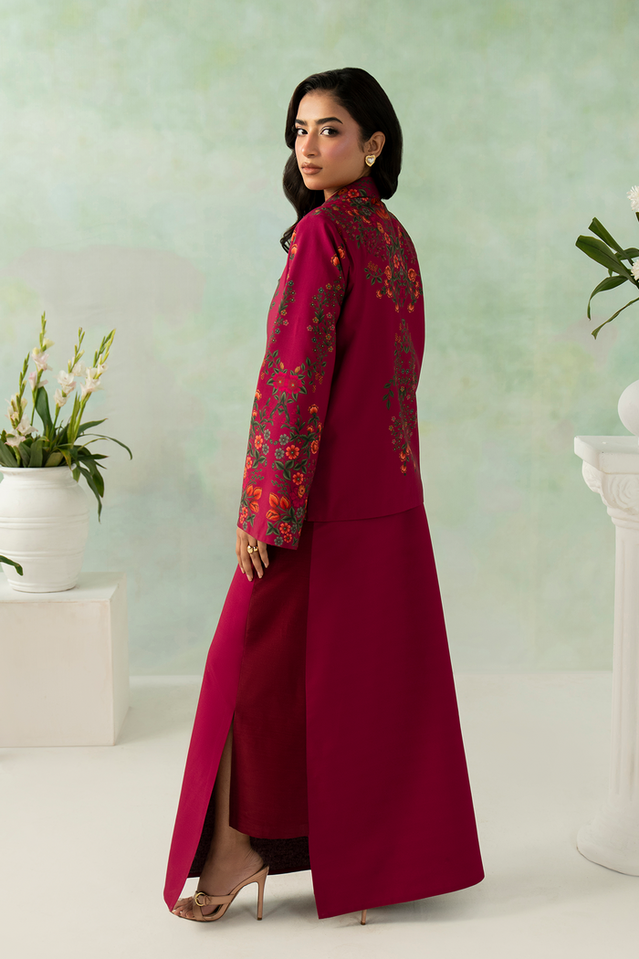 Zarposh | Folds SS 26 | ROUX - Casual Dress - available at Maria Faisal in UK and USA.