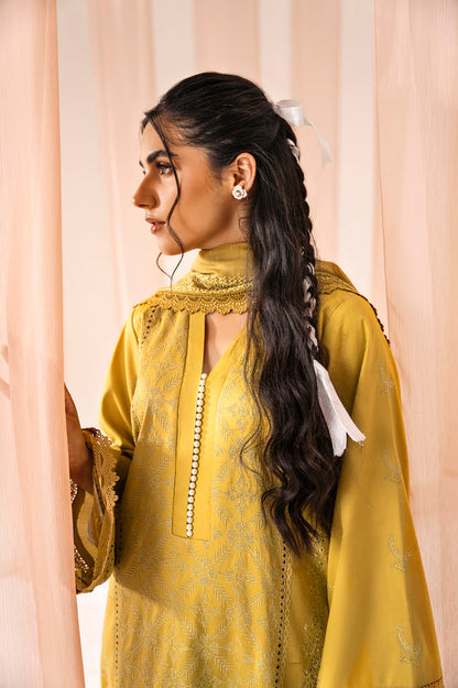 Florent | Festive Lawn 24 | FLF - 6A - Designer Dress with Intricate embroidery and embellishments. Shop elegent wedding dress at Maria Faisal.