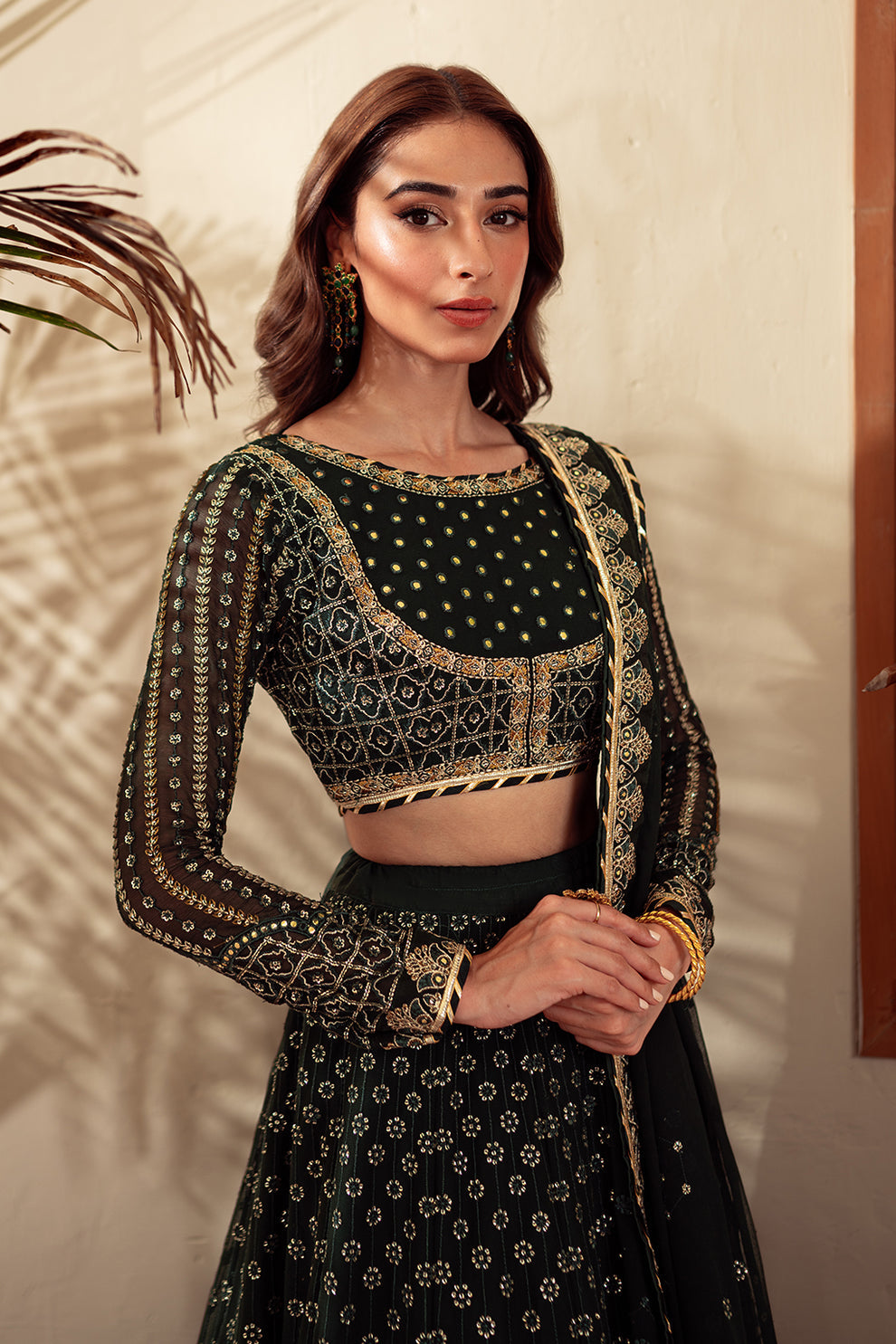 Neeshay | Dastaan Luxury Chiffon | Sheesh - Wedding Dress - Maria Faisal