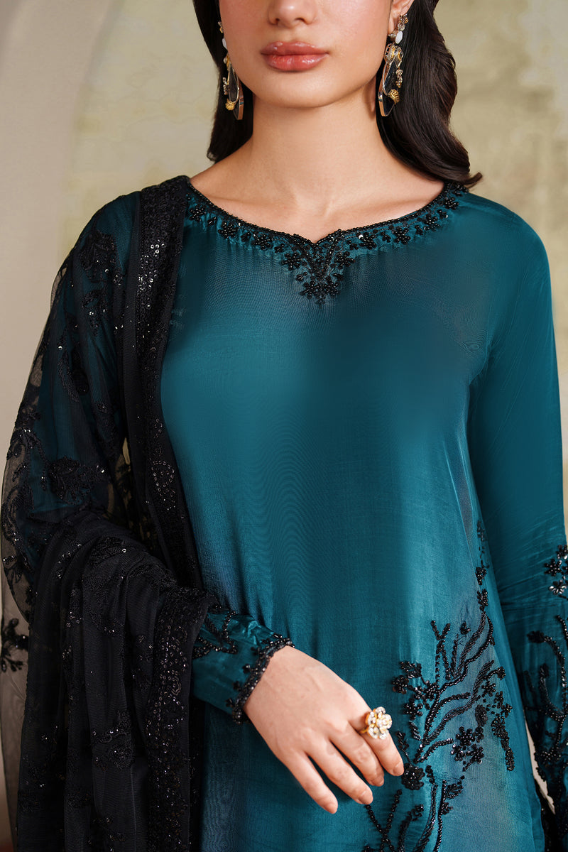 Zarif | Saheera Luxe 25 | ZRF-SHE-05 Layla - Formal Dress - available at Maria Faisal in UK and USA.