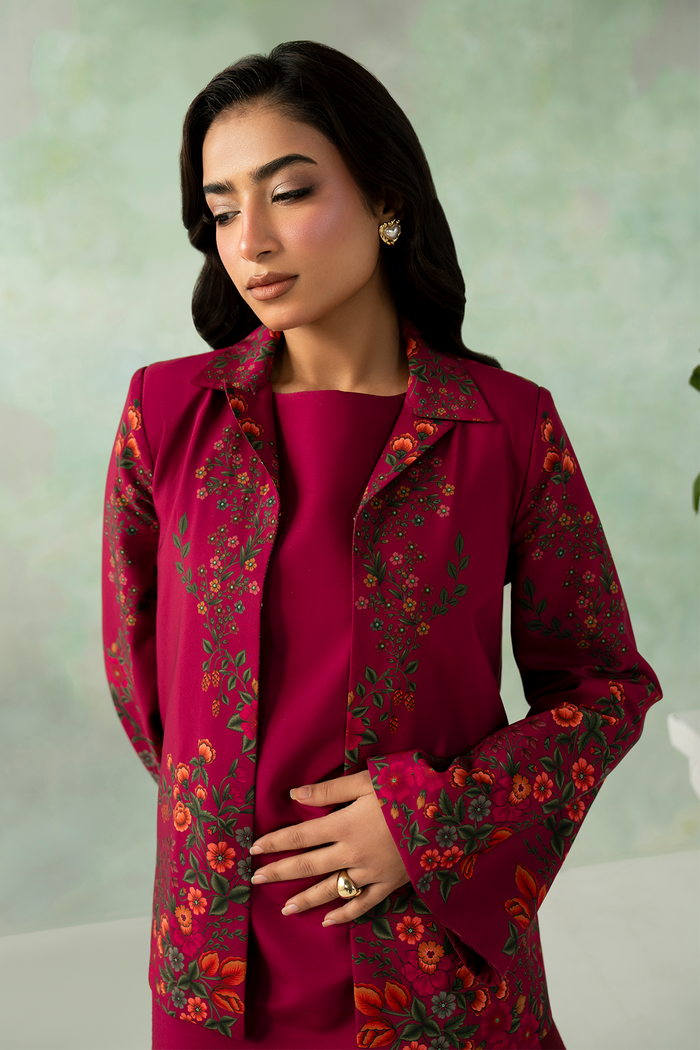 Zarposh | Folds SS 26 | ROUX - Casual Dress - available at Maria Faisal in UK and USA.