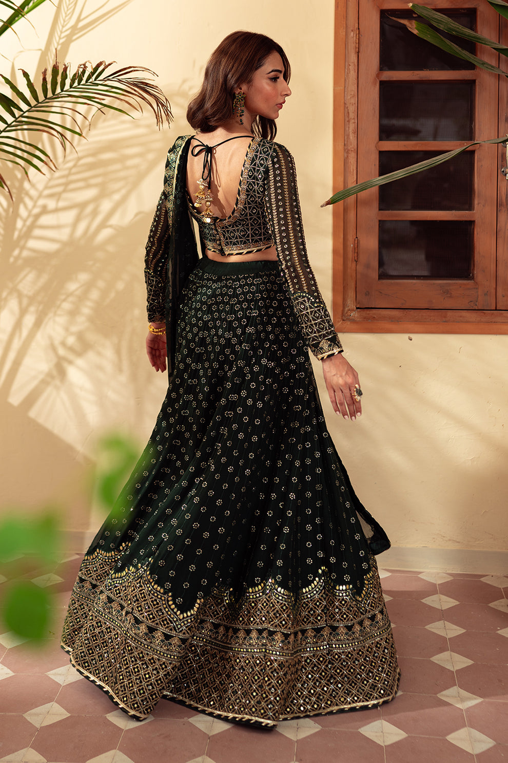 Neeshay | Dastaan Luxury Chiffon | Sheesh - Wedding Dress - Maria Faisal