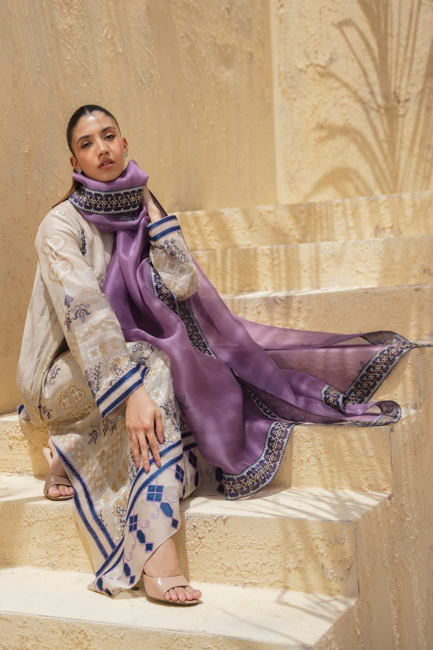Sania Maskatiya | Eid ul Adha Edit | Naia - Luxury Dress - available at Maria Faisal in UK and USA.
