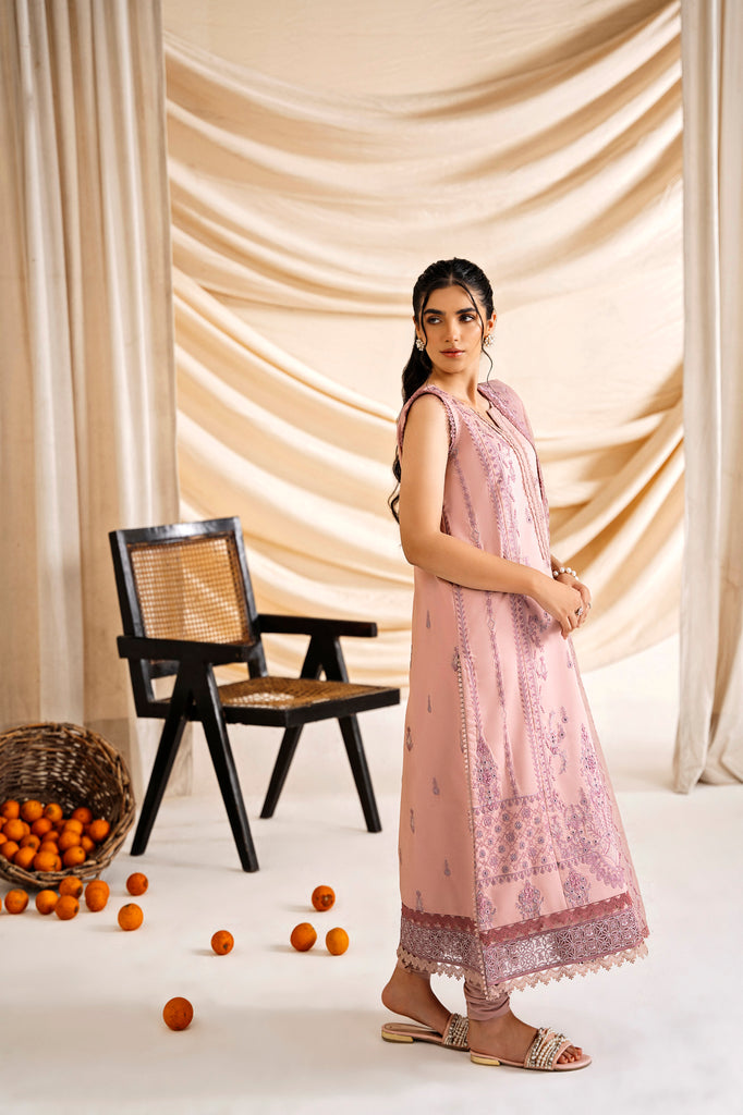 Florent | Festive Lawn 24 | FLF - 2B - Designer Dress with Intricate embroidery and embellishments. Shop elegent wedding dress at Maria Faisal.