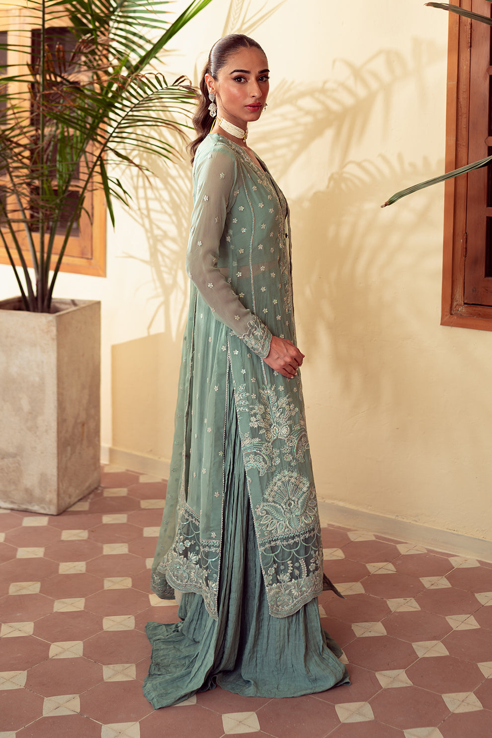 Neeshay | Dastaan Luxury Chiffon | Heer - Wedding Dress - Maria Faisal