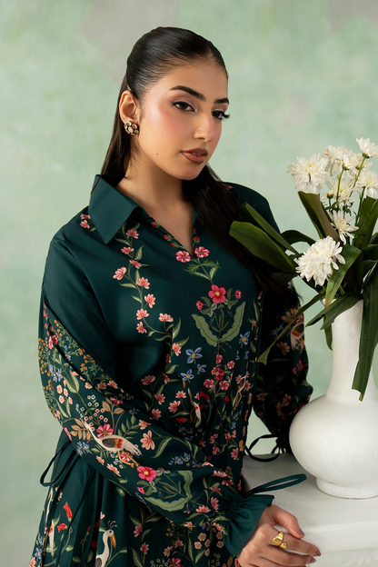 Zarposh | Folds SS 26 | Evara - Casual Dress - available at Maria Faisal in UK and USA.
