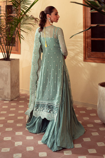 Neeshay | Dastaan Luxury Chiffon | Heer - Wedding Dress - Maria Faisal