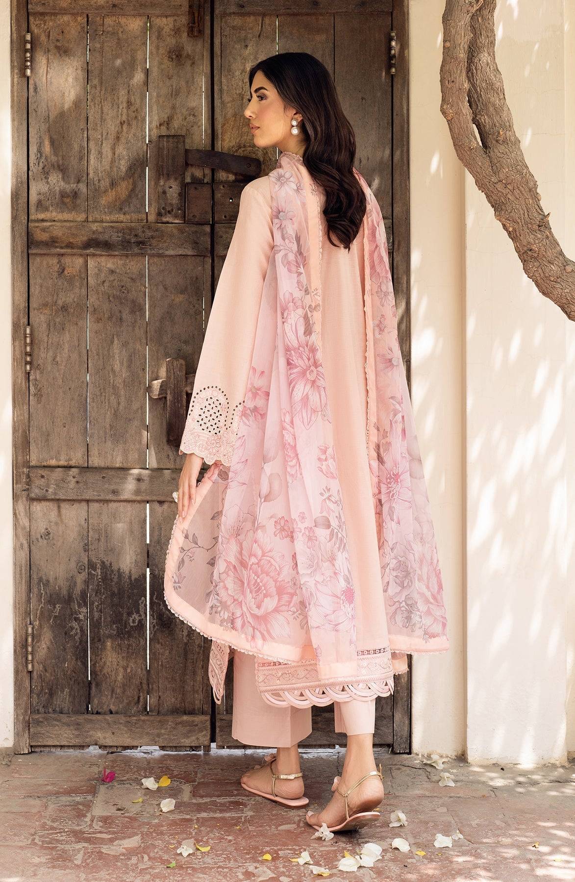 Zarif | Nura Textured Lawn 25 | VIYANA by Maria Faisal - Registered Vendor of : Zarif - type : Ladies Clothes - 100% original wedding dresses
