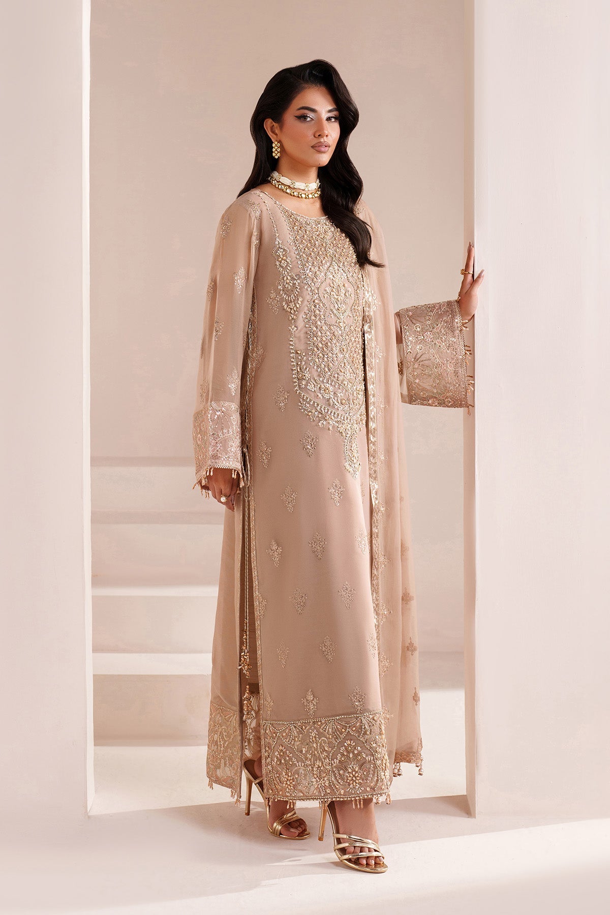 Alizeh | Aymal Handcrafted Luxury Formals | AF-BHM-4064-Cove - Formal Dress - available at Maria Faisal in UK and USA.