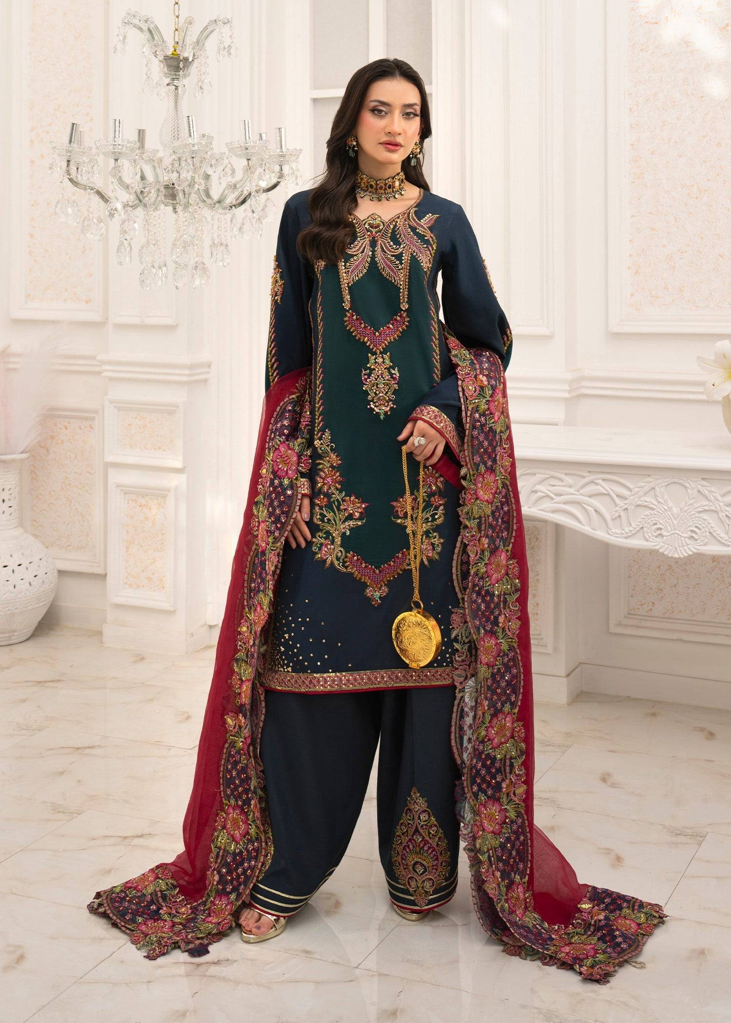 Jamnii | The Aura | Merlin by Maria Faisal - Registered Vendor of : Jamnii - type : Ladies Clothes - 100% original wedding dresses