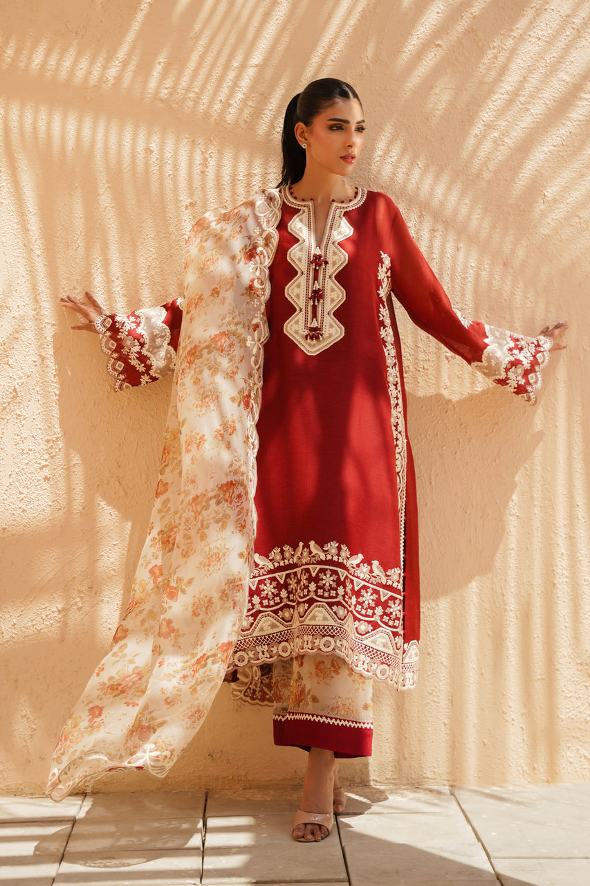 Sania Maskatiya | Eid ul Adha Edit | Zayna (B) - Luxury Dress - available at Maria Faisal in UK and USA.