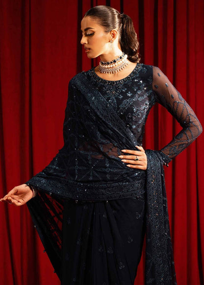 Paras by Pasha | Noor -e- Jahan Saree Collection | Neel-e-Noor by Maria Faisal - Registered Vendor of : Paras by Pasha - type : Ladies Clothes - 100% original wedding dresses