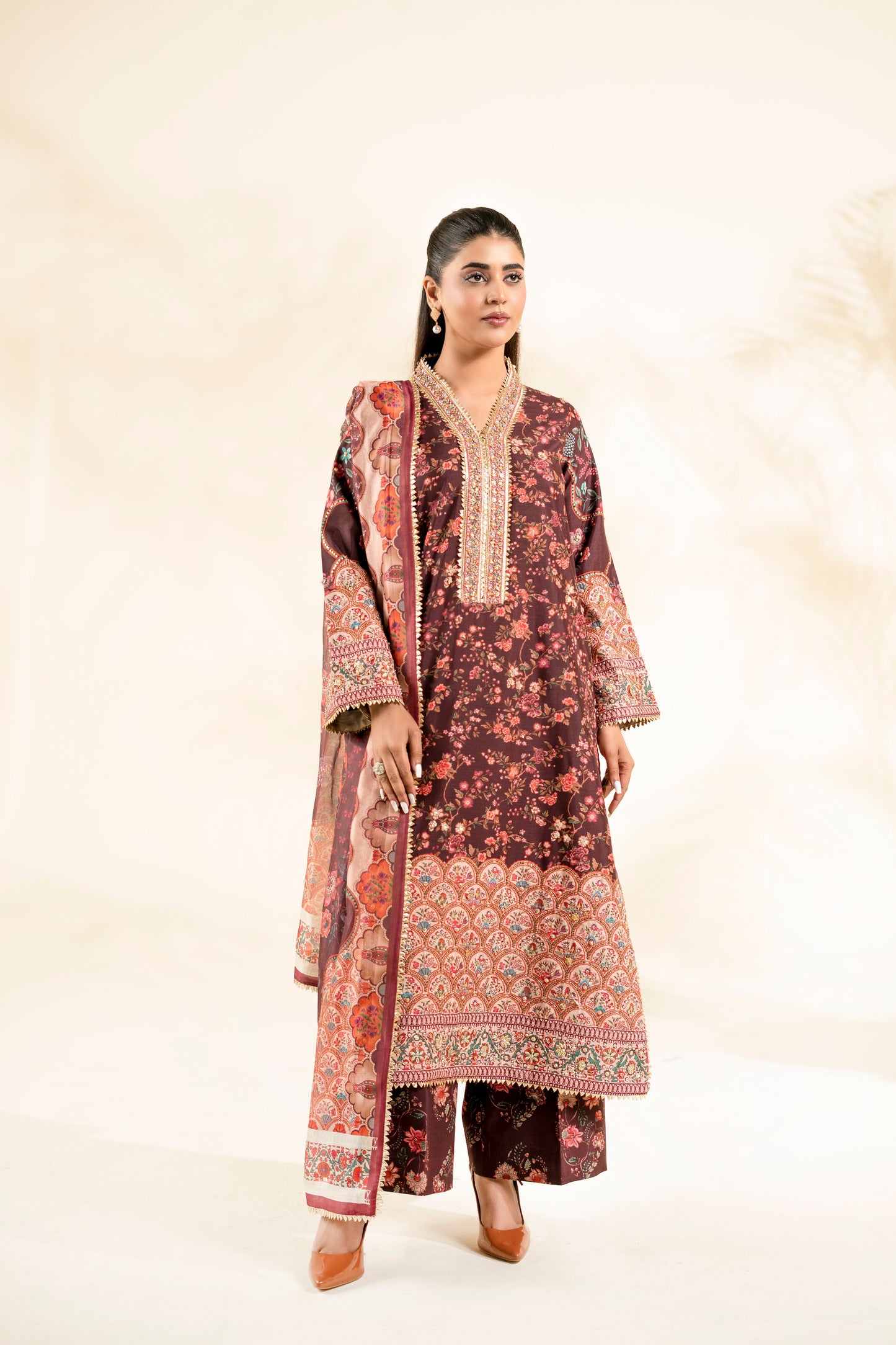 Faiza Faisal | Elara Luxury Pret | AURENZA - Luxury Dress - available at Maria Faisal in UK and USA.