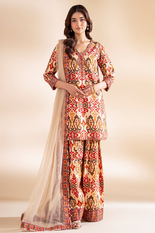 Charizma | Festive Edit | CNP-6-223 - Luxury Dress - available at Maria Faisal in UK and USA.