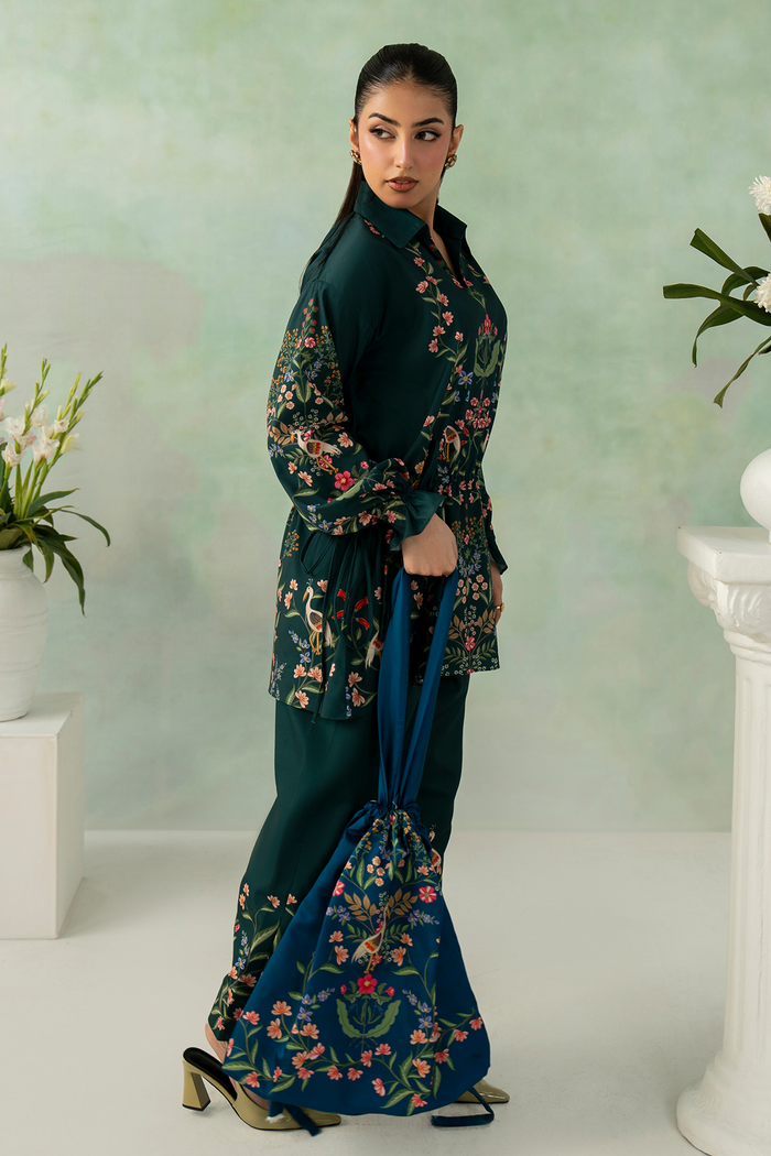 Zarposh | Folds SS 26 | Evara - Casual Dress - available at Maria Faisal in UK and USA.