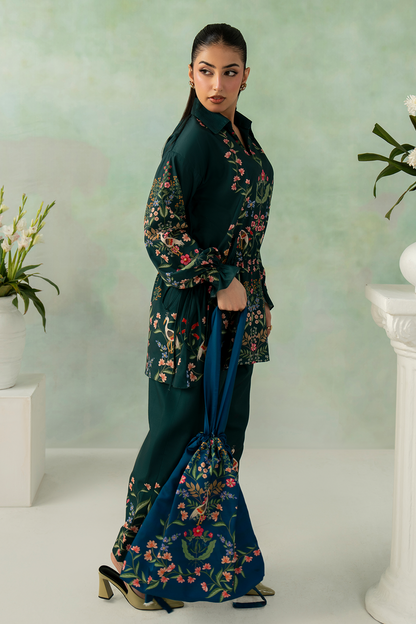 Zarposh | Folds SS 26 | Evara - Casual Dress - available at Maria Faisal in UK and USA.