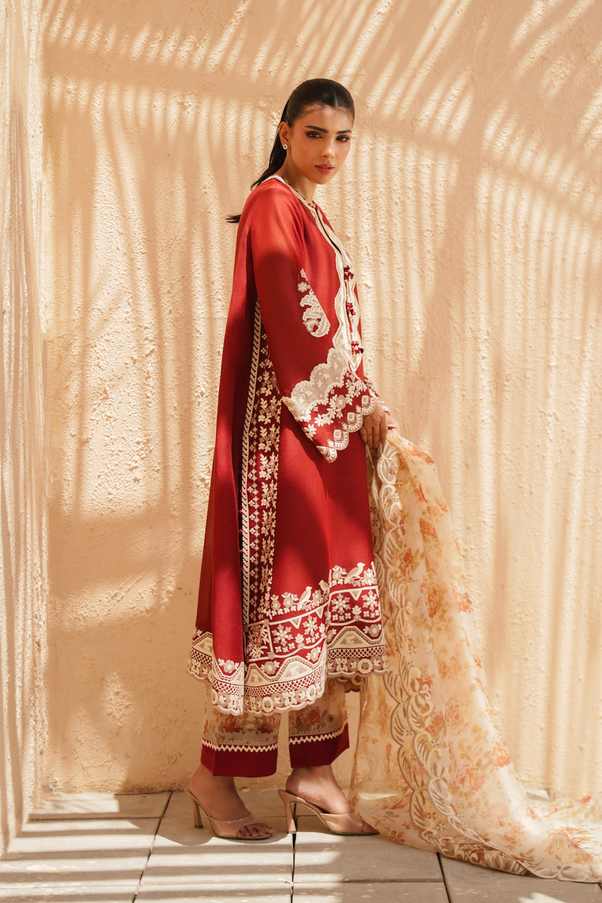 Sania Maskatiya | Eid ul Adha Edit | Zayna (B) - Luxury Dress - available at Maria Faisal in UK and USA.