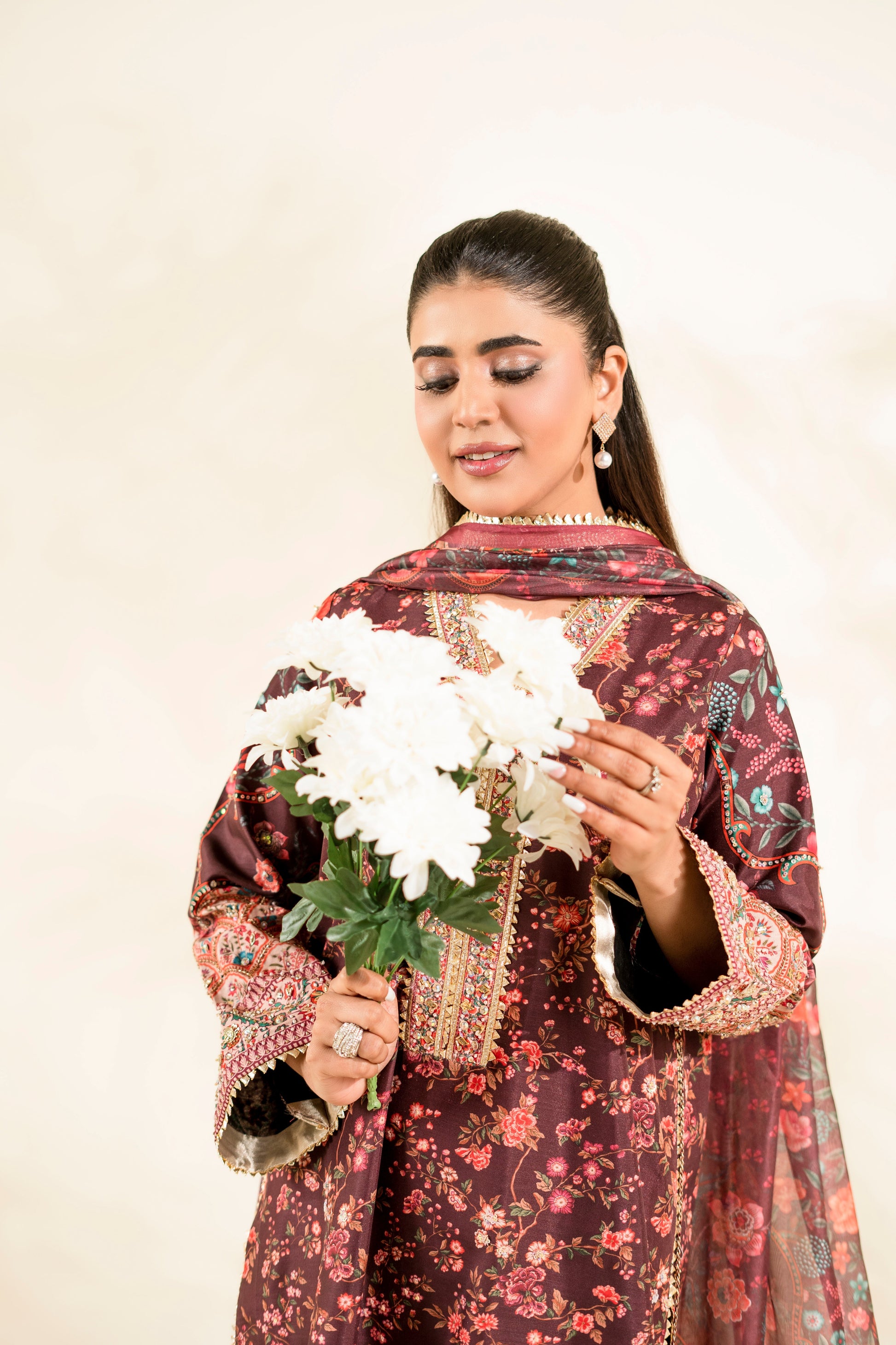 Faiza Faisal | Elara Luxury Pret | AURENZA - Luxury Dress - available at Maria Faisal in UK and USA.